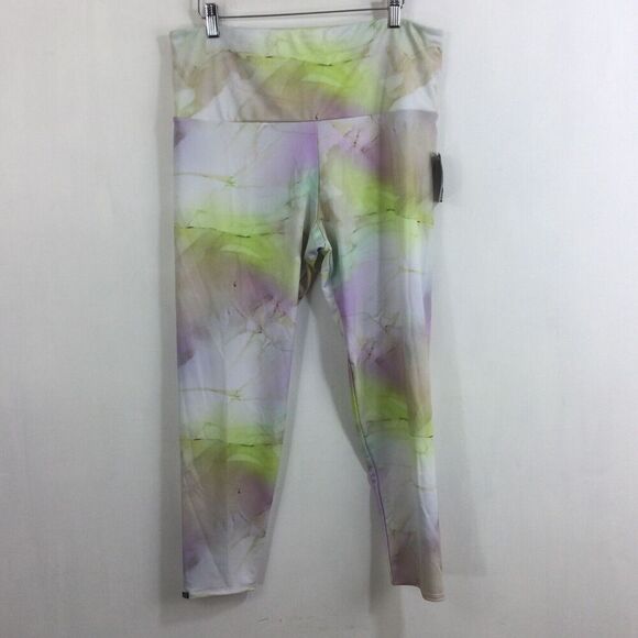 Onzie Womens White Journey Printed High-Rise Wide Waist Legging Pants Sz 1X NWT - Picture 10 of 10